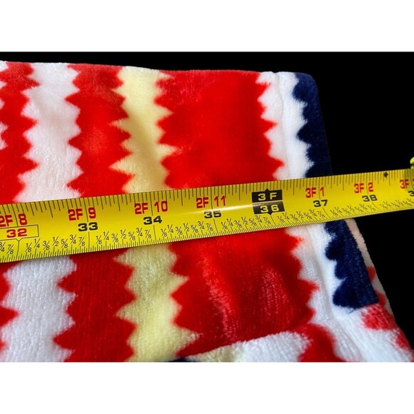 Rou Phang Extra Warm Soft Red Stripe Long Sleeve Top Bottom Pajama Lounge Set L - Picture 12 of 16